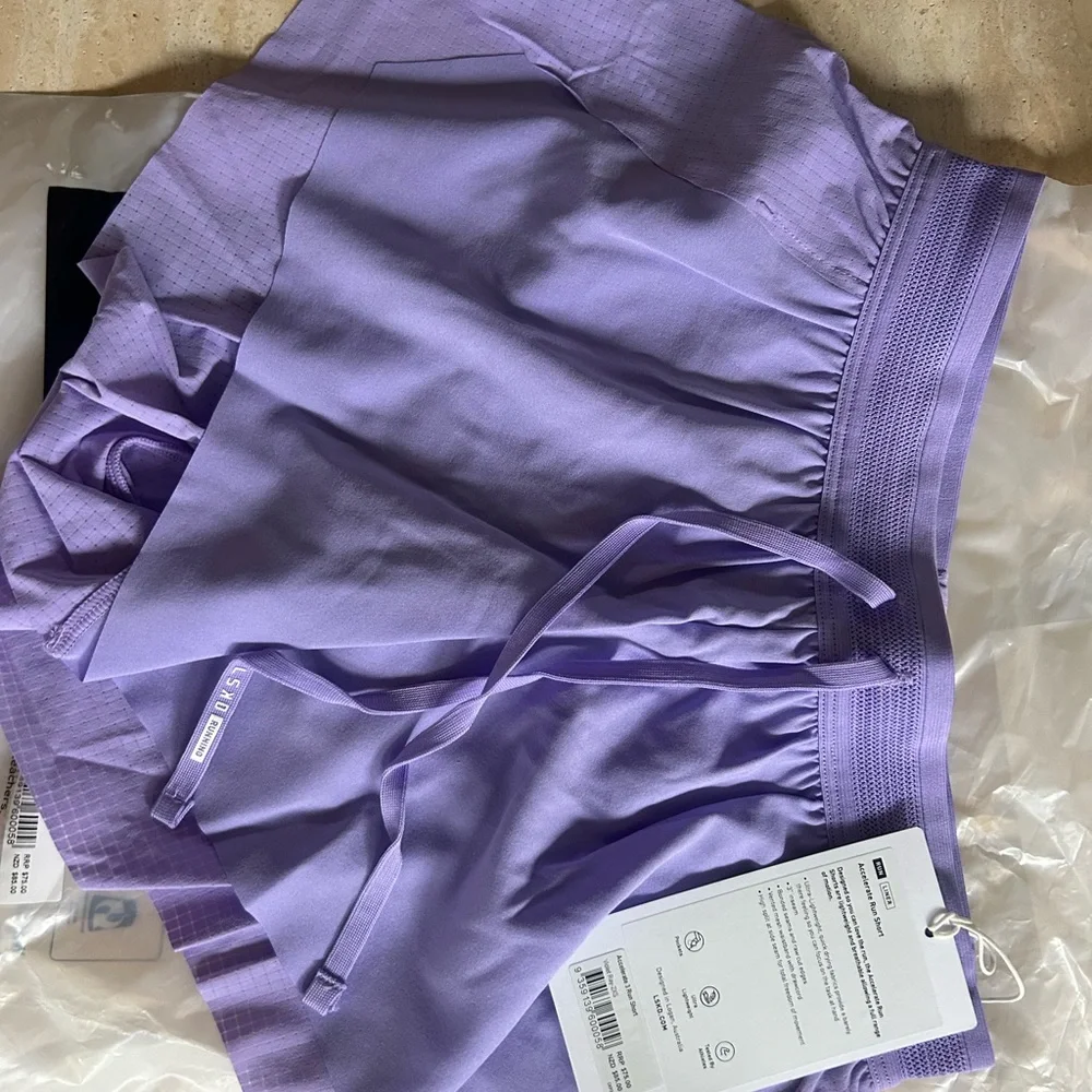 LSKD Accelerate Running Shorts 3” 2XS Violet Ray - Picture 6 of 7